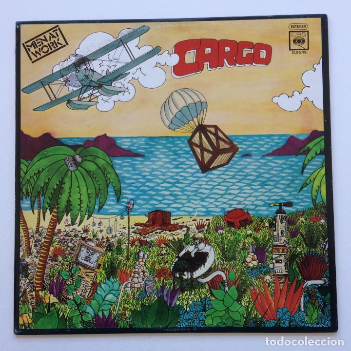 Discos de vinilo: Men At Work &ndash; Cargo , Mexico 1983 CBS - Foto 1