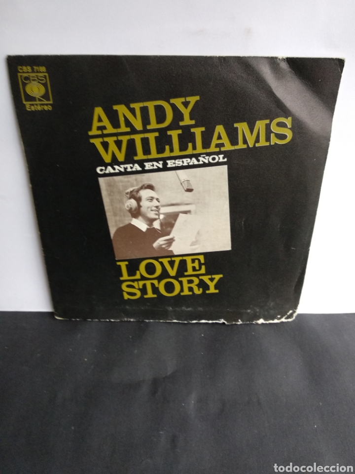 Discos de vinilo: *ANDY WILLIAMS, LOVE STORY, 1971 - Foto 1