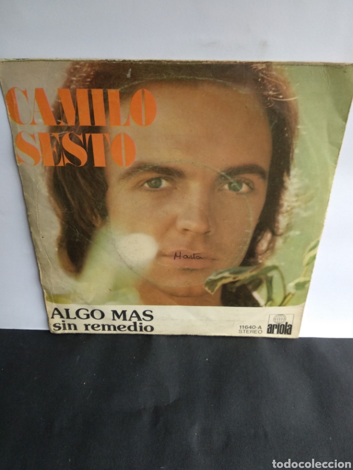 Discos de vinilo: *CAMILO SESTO, ALGO MAS, 1973 - Foto 2
