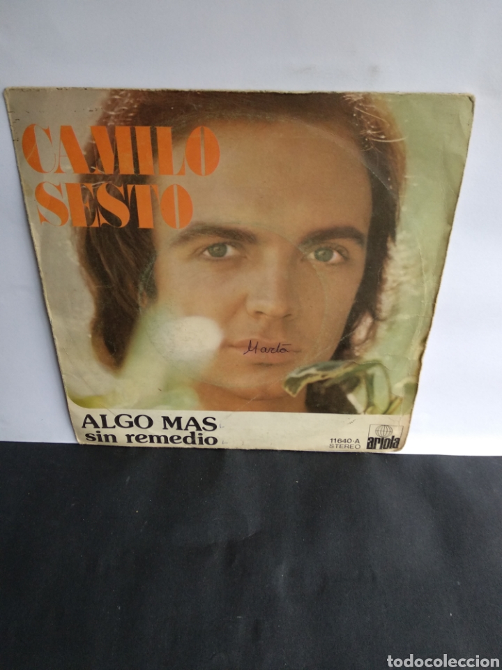 Discos de vinilo: *CAMILO SESTO, ALGO MAS, 1973 - Foto 1