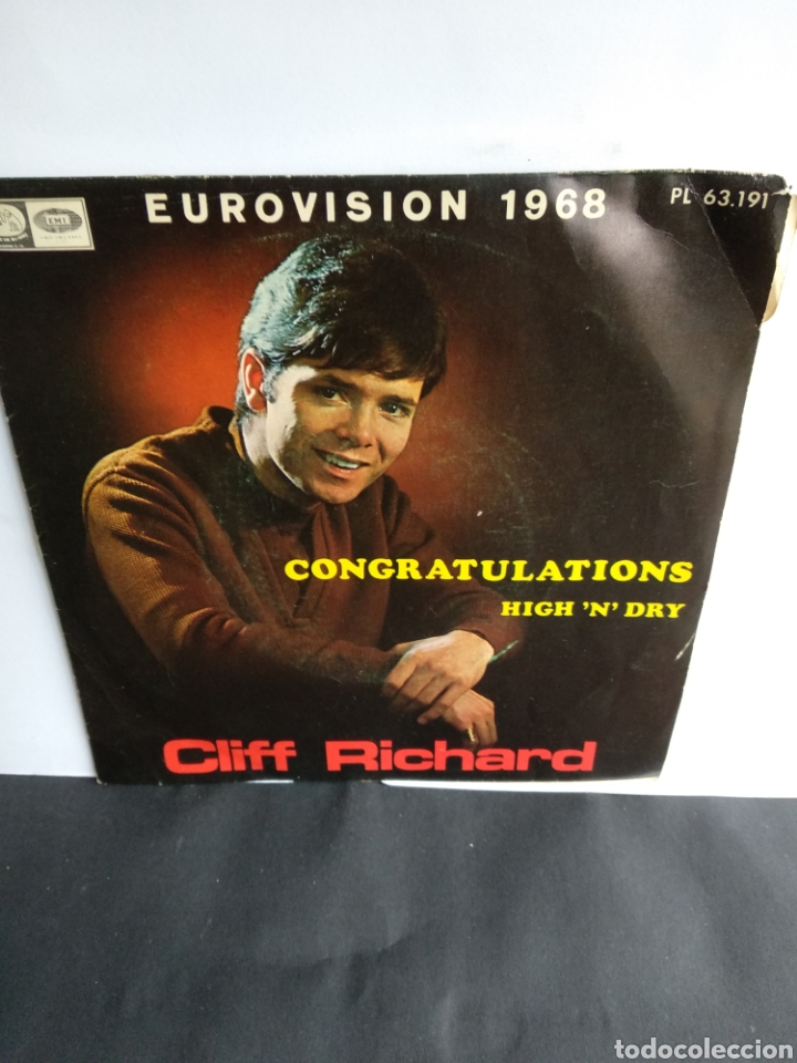 Discos de vinilo: *CLIFF RICHARD, CONGRATULATIONS, 1968 - Foto 1