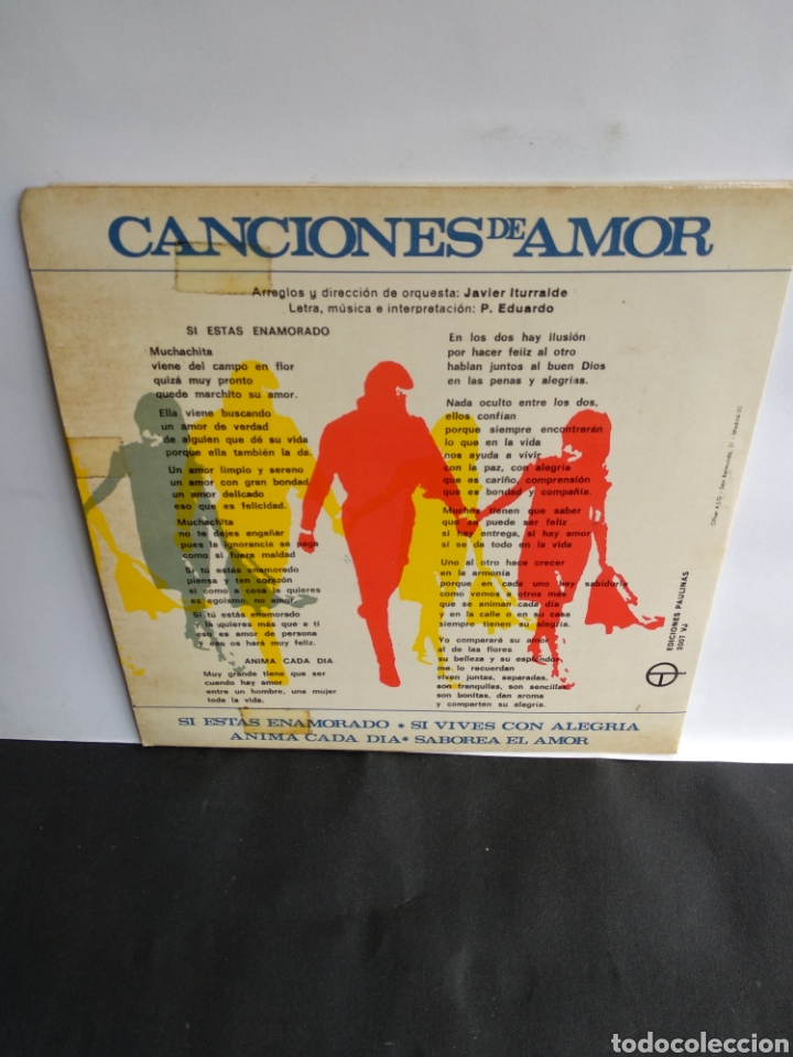 Discos de vinilo: *CANCIONES DE AMOR, 1971 - Foto 2