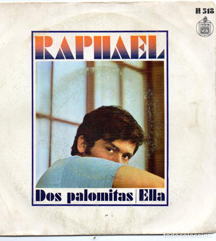 Discos de vinilo: RAPHAEL - DOS PALOMITAS - SINGLE - 1969 - Foto 1