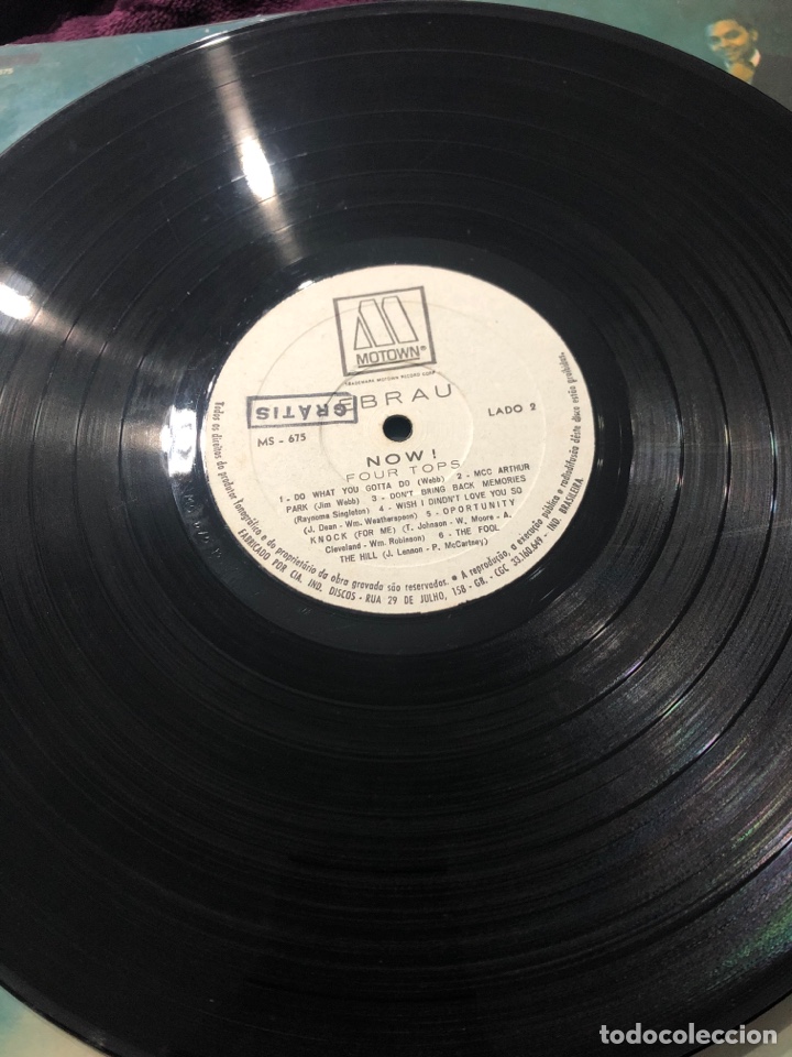 Discos de vinilo: Four Tops Now! - Foto 4