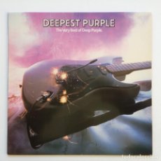 Discos de vinilo: DEEP PURPLE ‎– DEEPEST PURPLE : THE VERY BEST OF DEEP PURPLE , HOLANDA 1980 HARVEST. Lote 316504483