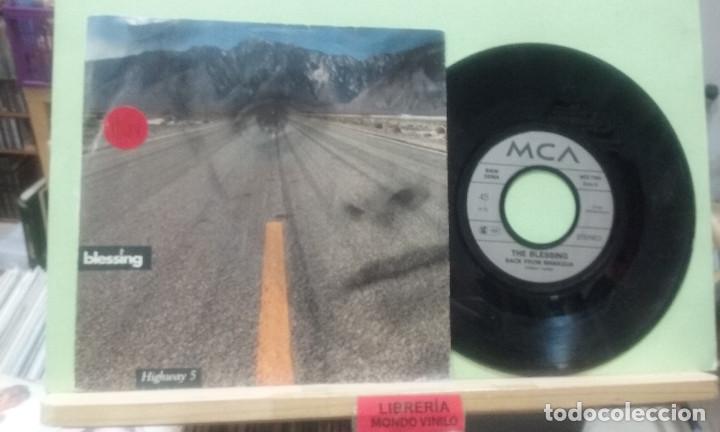 Discos de vinilo: Blessing. Highway / Back from Managua. MCA 1991 -- Single - Foto 1