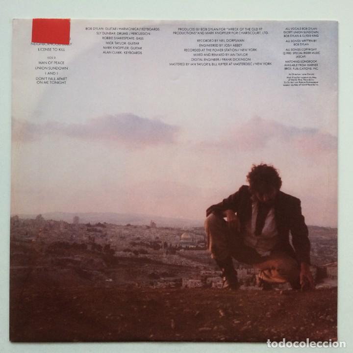 Discos de vinilo: Bob Dylan &ndash; Infidels , Holanda 1983 CBS - Foto 4