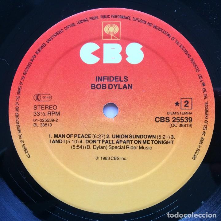Discos de vinilo: Bob Dylan &ndash; Infidels , Holanda 1983 CBS - Foto 7