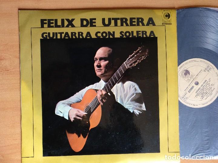 Discos de vinilo: FELIX DE UTRERA GUITARRA CON SOLERA LP - Foto 1