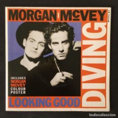 Discos de vinilo: VINILO SINGLE - MORGAN MCVEY DIVING LOOKING GOOD - MORGQ1 CBS 1987