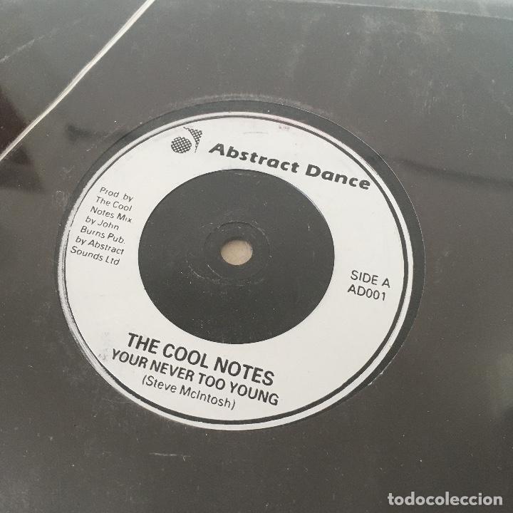 Discos de vinilo: VINILO SINGLE - THE COOL NOTES - HAVE A GOOD FOREVER - ABSTRACT DANCE - Foto 2