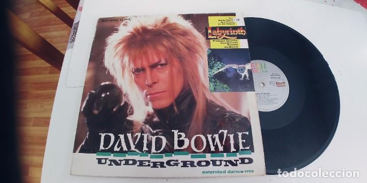 Discos de vinilo: DAVID BOWIE-MAXI UNDERGROUND - Foto 1