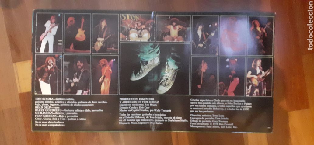 Discos de vinilo: Bost&oacute;n. Dont Look Back EPC86057 1978 - Foto 3