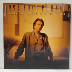 Discos de vinilo: JOSE LUIS PERALES - CON EL PASO DEL TIEMPO. VINILO (LP, ALBUM). ENCARTE CON LETRAS. CCM2. Lote 316800738