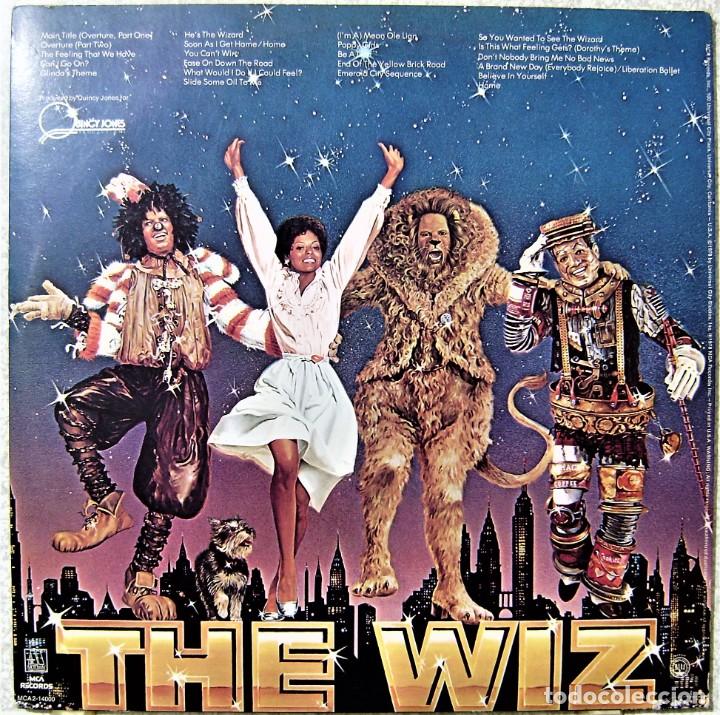 Discos de vinilo: THE WIZ...BSO...EX...2 LP&acute;S - Foto 2