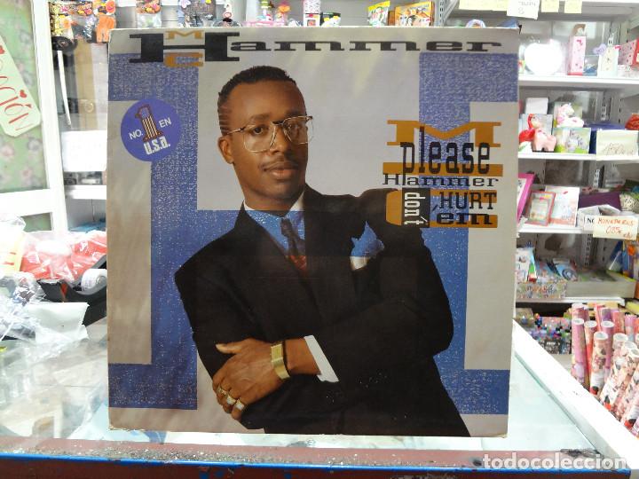 Discos de vinilo: M. C. HAMMER - PLEASE HAMMER DONT HURT EM - Foto 1
