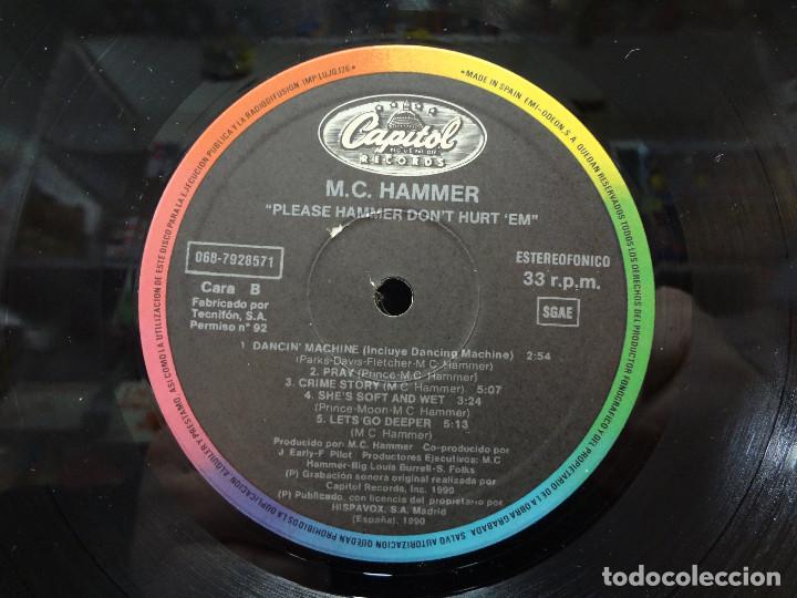 Discos de vinilo: M. C. HAMMER - PLEASE HAMMER DONT HURT EM - Foto 10
