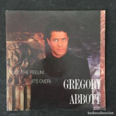 Discos de vinilo: VINILO SINGLE - GREGORY ABBOT I GOT THE FEELIN IT'S OVER - 650394 7 CBS 1986