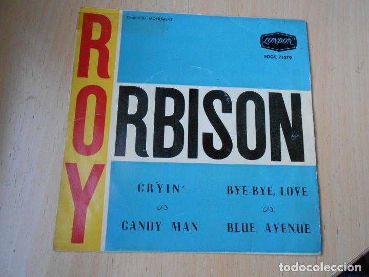 Discos de vinilo: ROY ORBISON, EP, CRYIN&acute; + 3, A&Ntilde;O 1961 - Foto 1