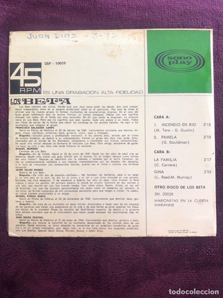Discos de vinilo: Los ver&aacute; - Foto 2