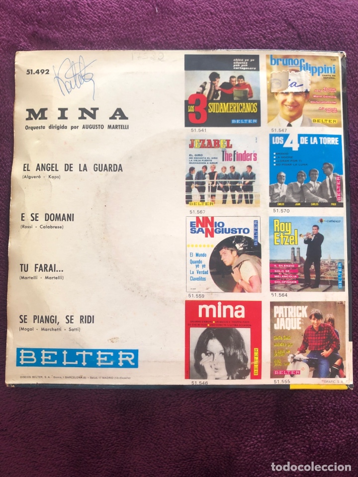 Discos de vinilo: Mina - Foto 2
