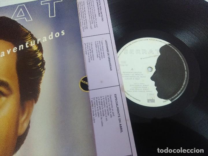 Discos de vinilo: SERRAT/BIENAVENTURADOS/VINILO. - Foto 2