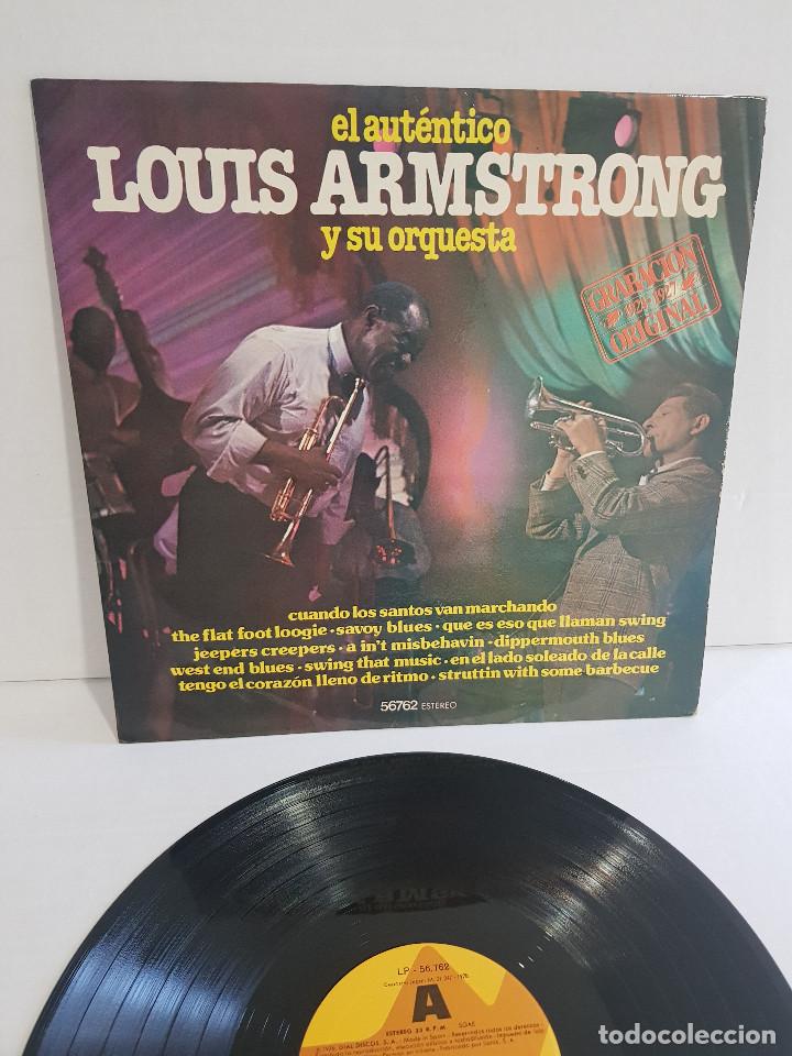 Discos de vinilo: LOUIS ARMSTRONG Y SU ORQUESTA - Foto 1