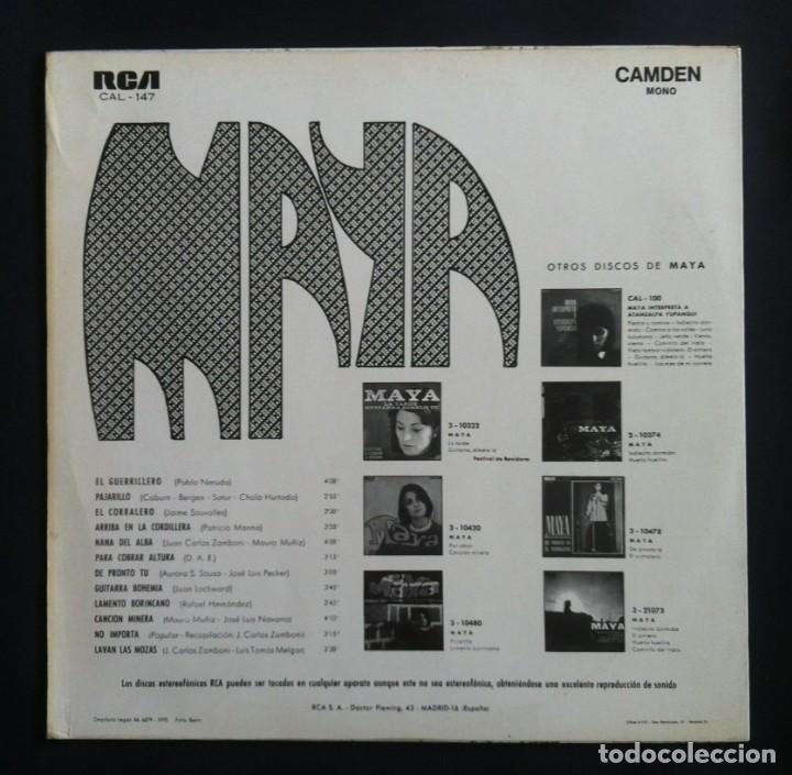 Discos de vinilo: MAYA - LP 1970 - RCA - Foto 2