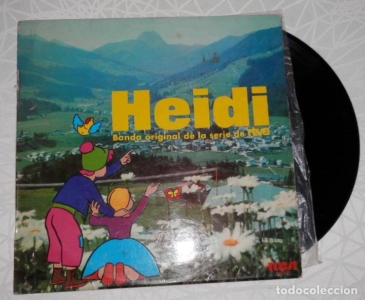 Discos de vinilo: DISCO LP DE VINILLO HEIDI CANTA EN ESPA&Ntilde;OL - Foto 1