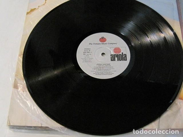 Discos de vinilo: JORGE SANTANA - ID.1&ordm; LP ARIOLA 78 - Foto 3