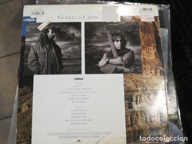 Discos de vinilo: GODLEY & CREME - GOODBYE BLUE SKY 88 POLYDOR - Foto 7