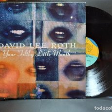 Discos de vinilo: DAVID LEE ROOTH YOUR FILTHY LITTLE MOUTH LP GERMANY 1994 PEPETO TOP. Lote 317019168