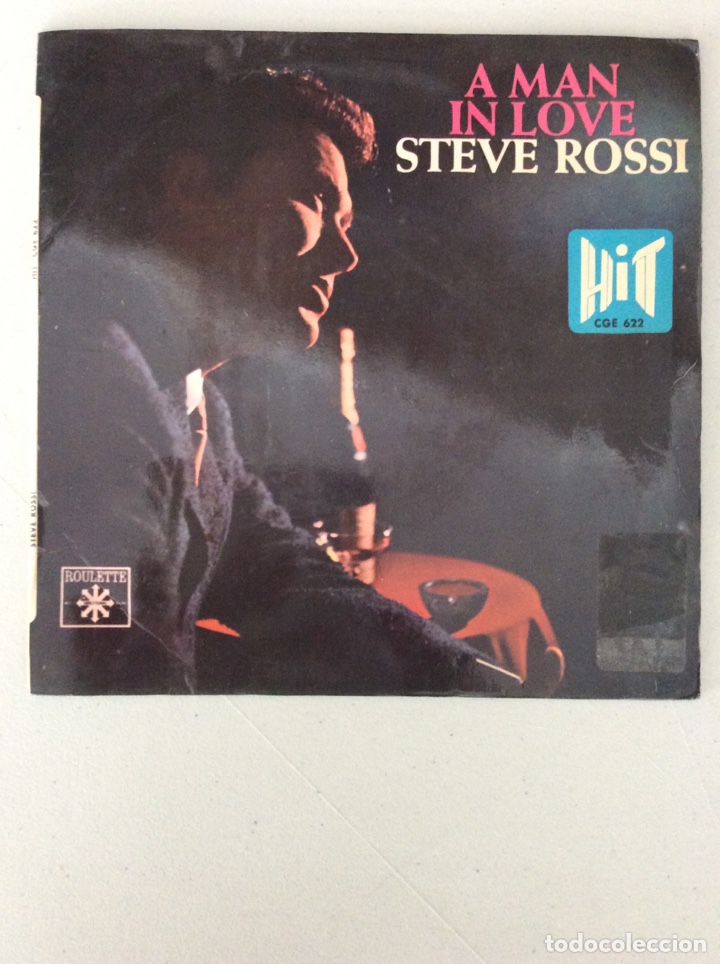 Discos de vinilo: Steve Rosi. A man in love. - Foto 1