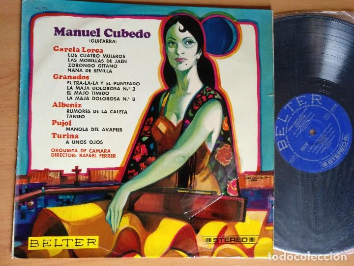 Discos de vinilo: manuel cubedo guitarra . belter - Foto 1