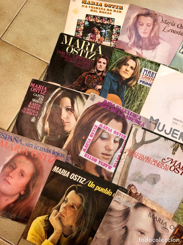 Discos de vinilo: Maria Ostiz - Lote 20 Singles 7&rdquo; - Foto 2