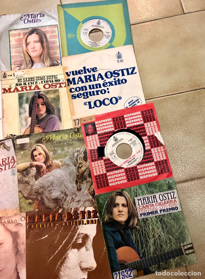Discos de vinilo: Maria Ostiz - Lote 20 Singles 7&rdquo; - Foto 4
