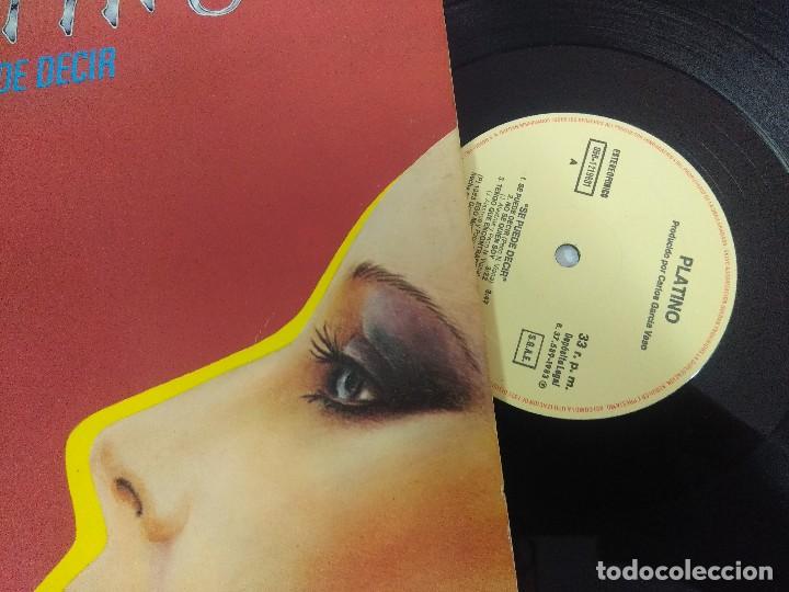 Discos de vinilo: PLATINO/SE PUEDE DECIR/VINILO MINI LP. - Foto 2