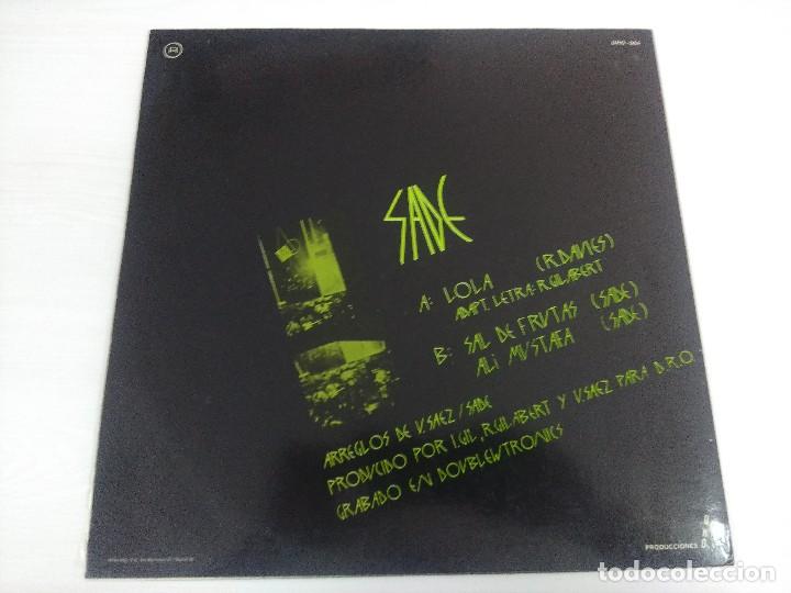 Discos de vinilo: SADE/LOLA/VINILO MAXI. - Foto 3