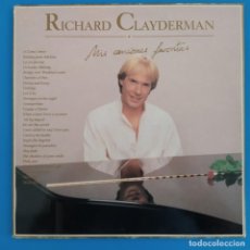 Discos de vinilo: LP - RICHARD CLAYDERMAN - MIS CANCIONES FAVORITAS (DOBLE DISCO, SPAIN, DELPHINE RECORDS 1991). Lote 317131403