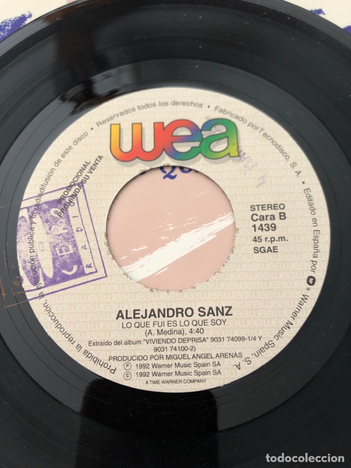 Discos de vinilo: Alejandro Sanz - Foto 4