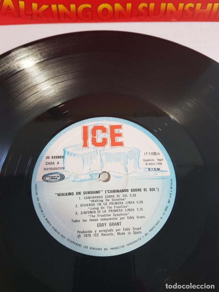 Discos de vinilo: EDDY GRANT. CAMINANDO SOBRE EL SOL - Foto 3