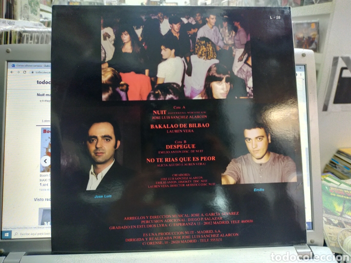 Discos de vinilo: Nuit maxi 1994 /2 - Foto 2