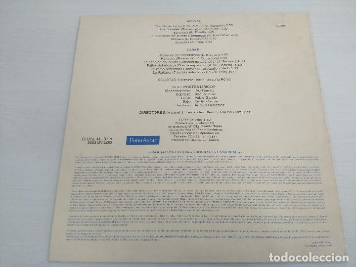 Discos de vinilo: RONDALLA LANGREANA/VINILO. - Foto 3