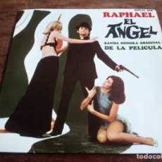Discos de vinilo: RAPHAEL - B.S.O. EL ANGEL 4 TEMAS - EP SINGLE ORIGINAL HISPAVOX 1969 BUEN ESTADO. Lote 317156773