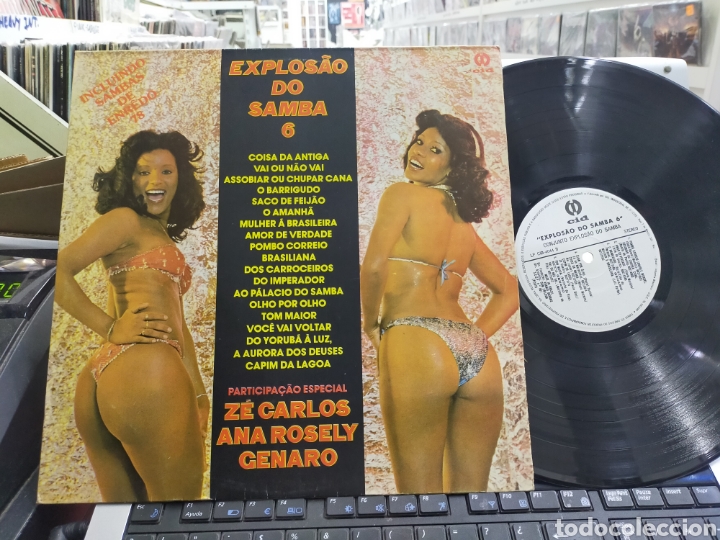 Disques de vinyle: Explosao do samba 6 LP Brasil en muy buen estado