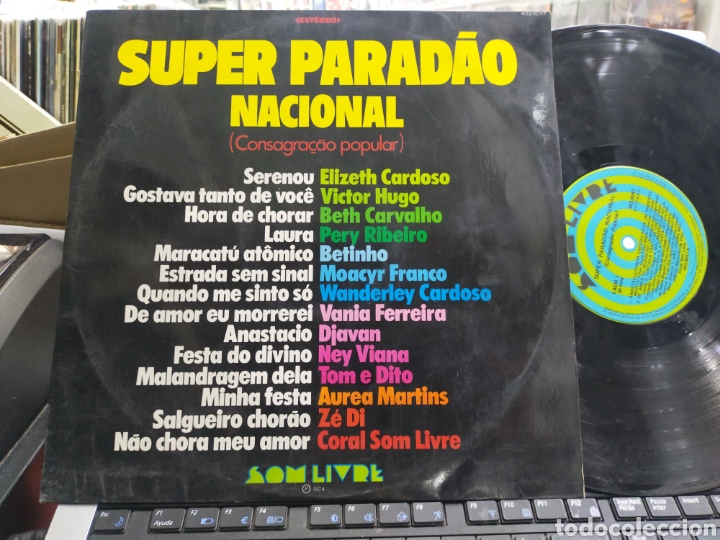 Disques de vinyle: Super paradao nacional LP Brasil 1974 escuchado