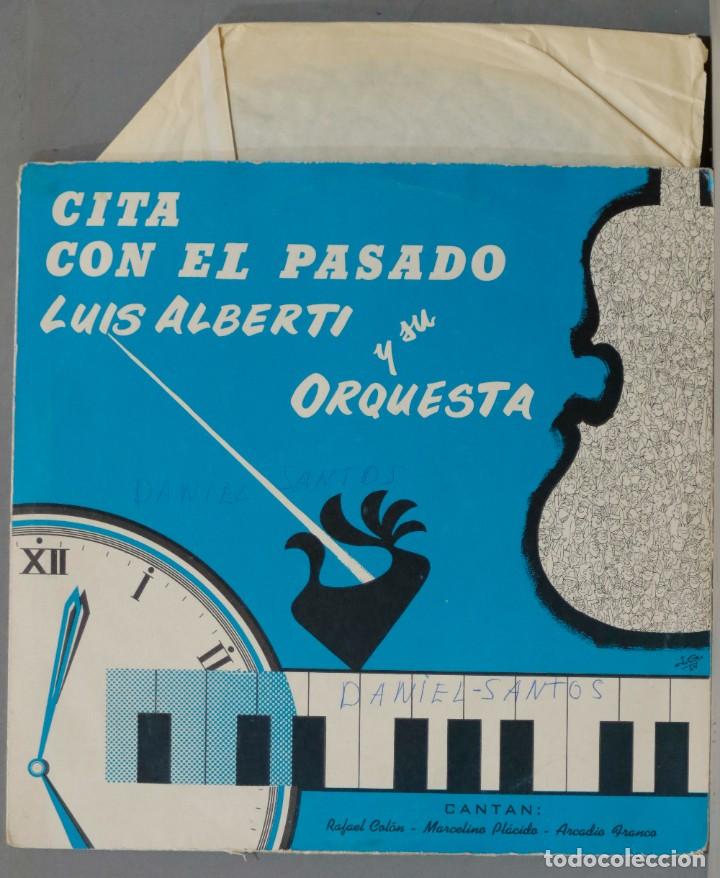 Disques de vinyle: LP. Luis Alberti Y Su Orquestra. Cita Con El Pasado