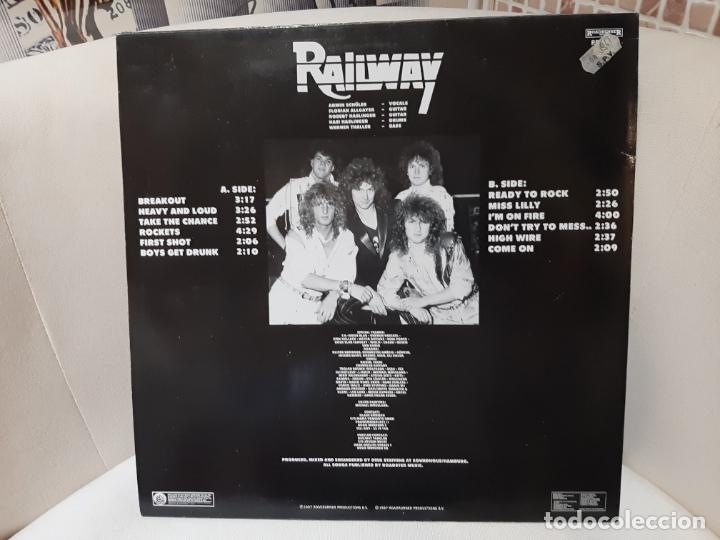 Discos de vinilo: RAILWAY -CLIMAX- (1987) LP DISCO VINILO - Foto 4