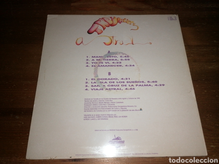 Discos de vinilo: LP TABURIENTE - ASTRAL - Nuevo - Foto 2