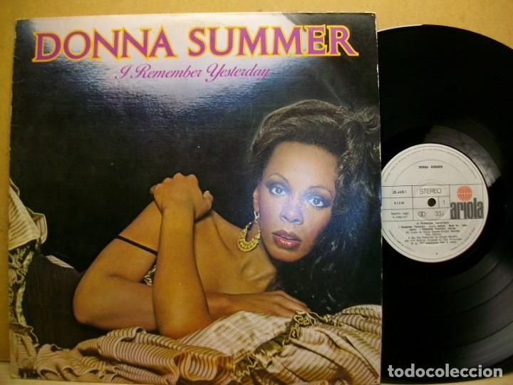 Discos de vinilo: Donna Summer &ndash; I Remember Yesterday LP - Foto 1